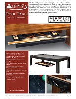 Legacy Pool Table Accessories - The Perfect Drawer - Buy At Brooks Billiards in Collierville Tennessee